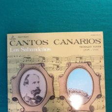 Discos de vinilo: LOS SABANDEÑOS – CANTOS CANARIOS. Lote 345918703