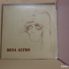 Discos de vinilo: MINA - ALTRO - PDU PLD. L. 5062 - 1972 - EDICION ITALIANA - UNPLAYED. Lote 345932863