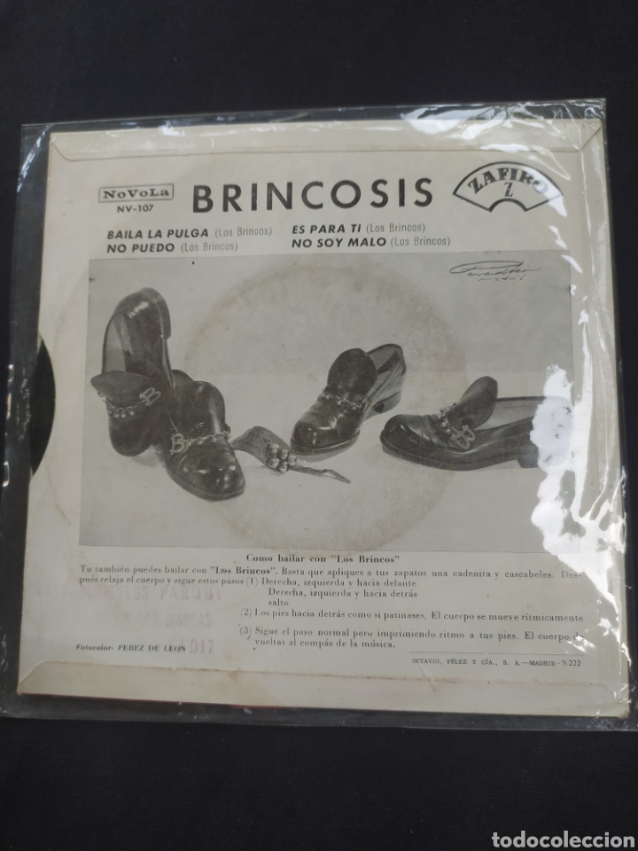 Discos de vinilo: EP Los Brincos - Foto 2