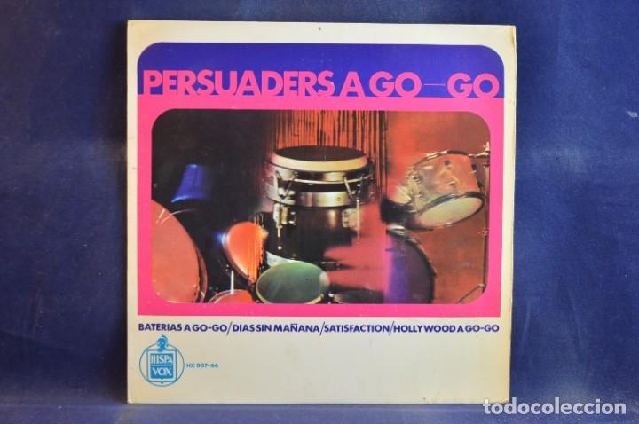 Discos de vinilo: LOS PERSUADERS - PERSUADERS A GO-GO - EP - Foto 1