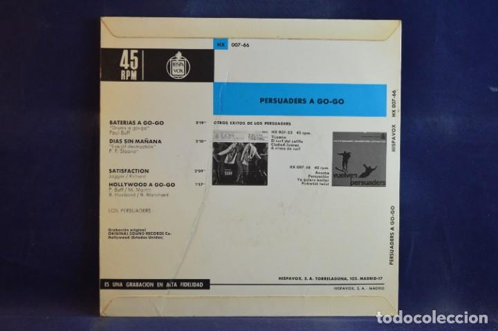 Discos de vinilo: LOS PERSUADERS - PERSUADERS A GO-GO - EP - Foto 2