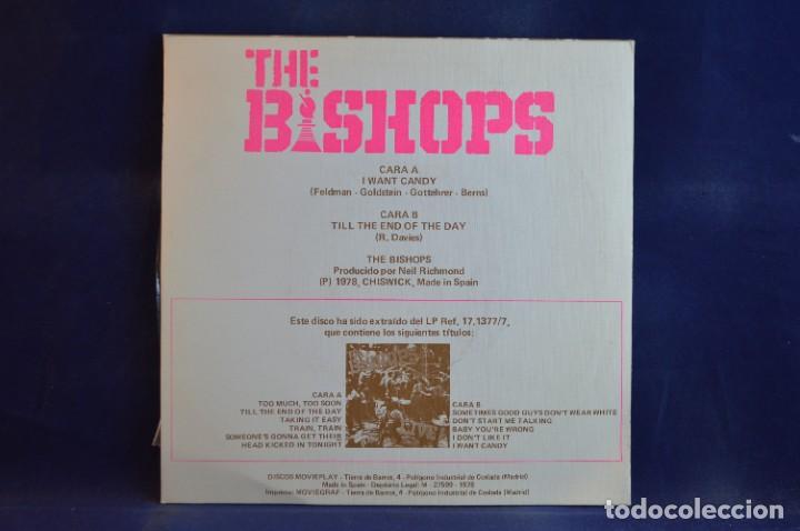 Discos de vinilo: THE BISHOPS - LIVE! - SINGLE - Foto 2
