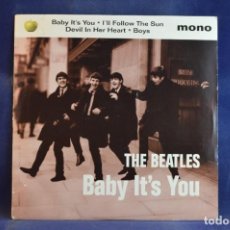 Disques de vinyle: THE BEATLES - BABY IT'S YOU - EP. Lote 345984433