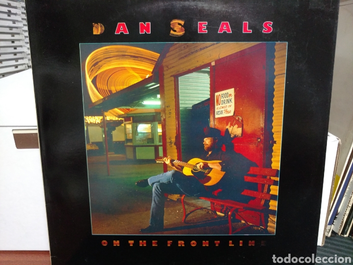 Discos de vinilo: Dan Seals - On The Frontline (LP, Album) - Foto 1
