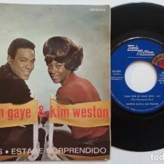Discos de vinilo: MARVIN GAYE & KIM WESTON, TOMA DOS. SINGLE ORIGINAL ESPAÑA TAMLA MOTOWN AÑO 1967