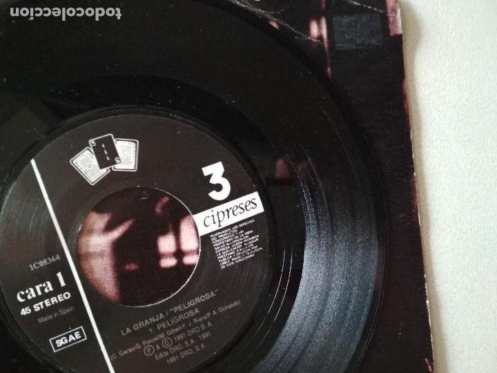 Discos de vinilo: la granja, peligrosa, 1991 - Foto 3