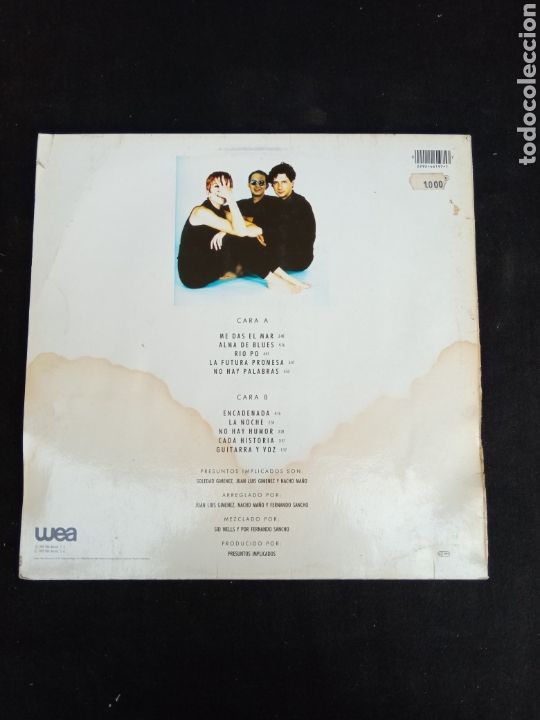 Discos de vinilo: PRESUNTOS IMPLICADOS,ALMA DE BLUES - Foto 2