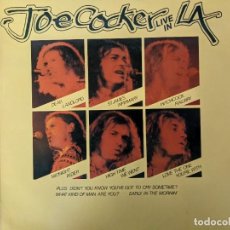 Discos de vinilo: 1976 JOE COCKER - LIVE IN L.A. - LP VINILO - MUY RARO