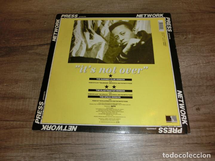 Discos de vinilo: 4U FEAT ANTONY ROACH - IT&acute;S NOT OVER - Foto 2