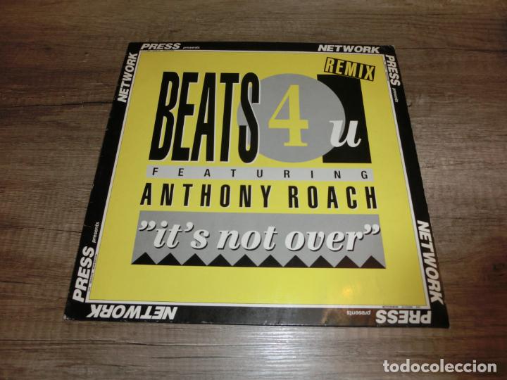 Discos de vinilo: 4U FEAT ANTONY ROACH - IT&acute;S NOT OVER - Foto 1