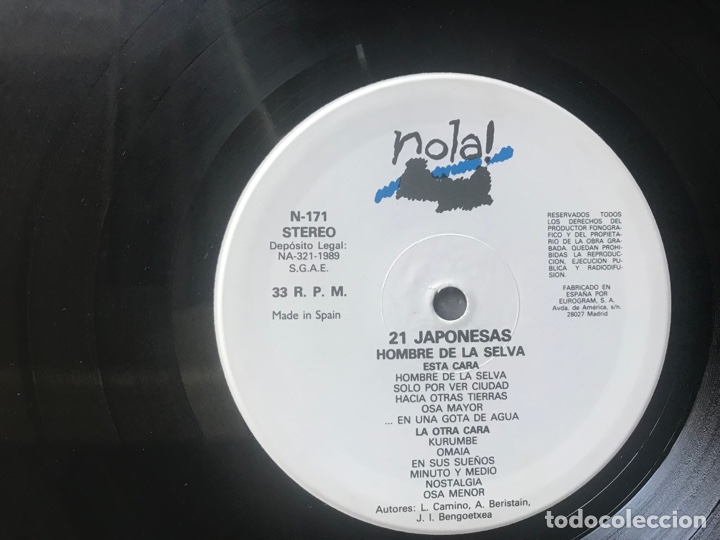 Discos de vinilo: 21 japonesas. Hombre de la selva - Foto 4