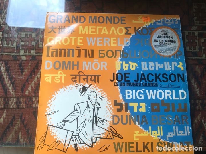 Discos de vinilo: Big world. Joe Jackson - Foto 1
