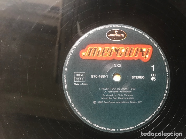 Discos de vinilo: INXS. Never tear us apart. Muy dif&iacute;cil - Foto 3