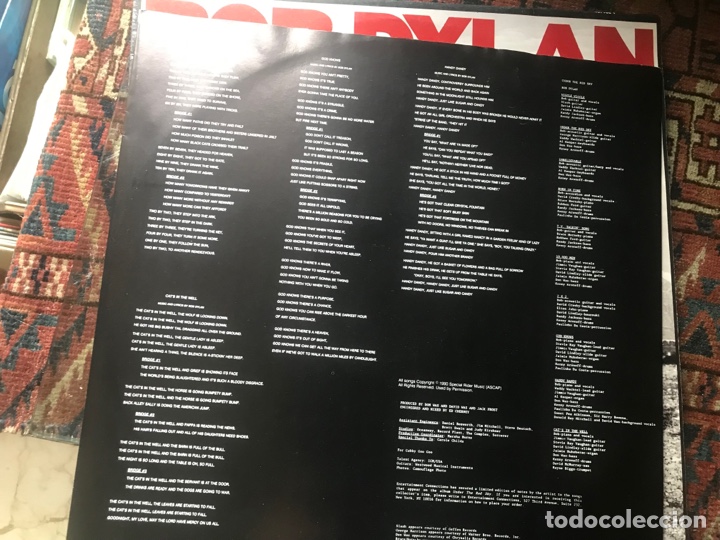 Discos de vinilo: Bob Dylan. Under the red sky - Foto 3
