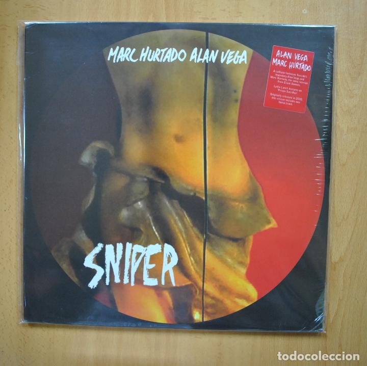 Discos de vinilo: MARC HURTADO / ALAN VEGA - SNIPER - LP - Foto 1