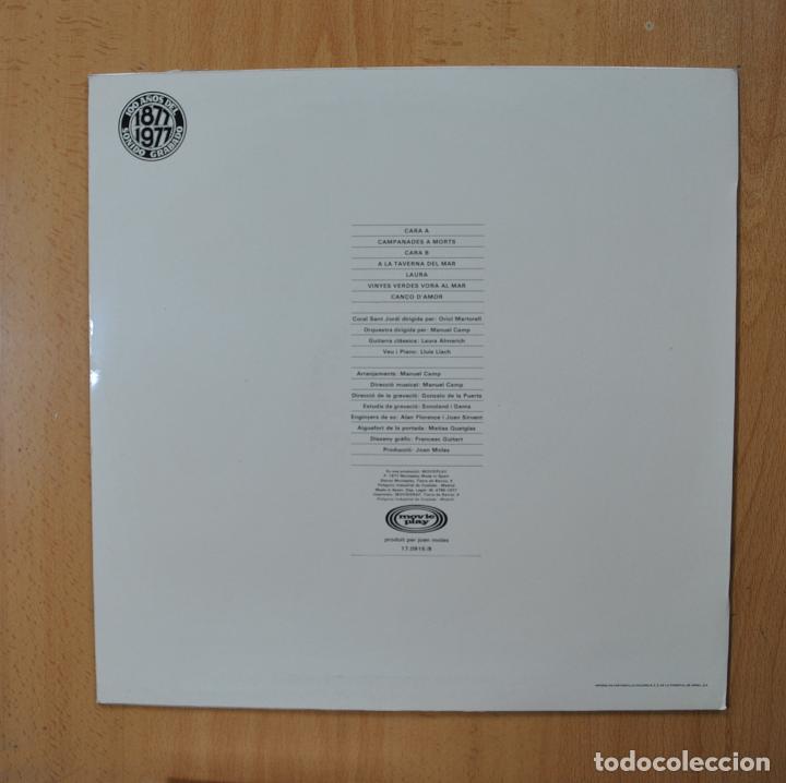 Discos de vinilo: LLUIS LLACH - CAMPANADES A MORTS - LP - Foto 2