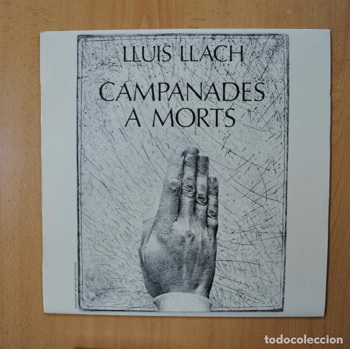 Discos de vinilo: LLUIS LLACH - CAMPANADES A MORTS - LP - Foto 1