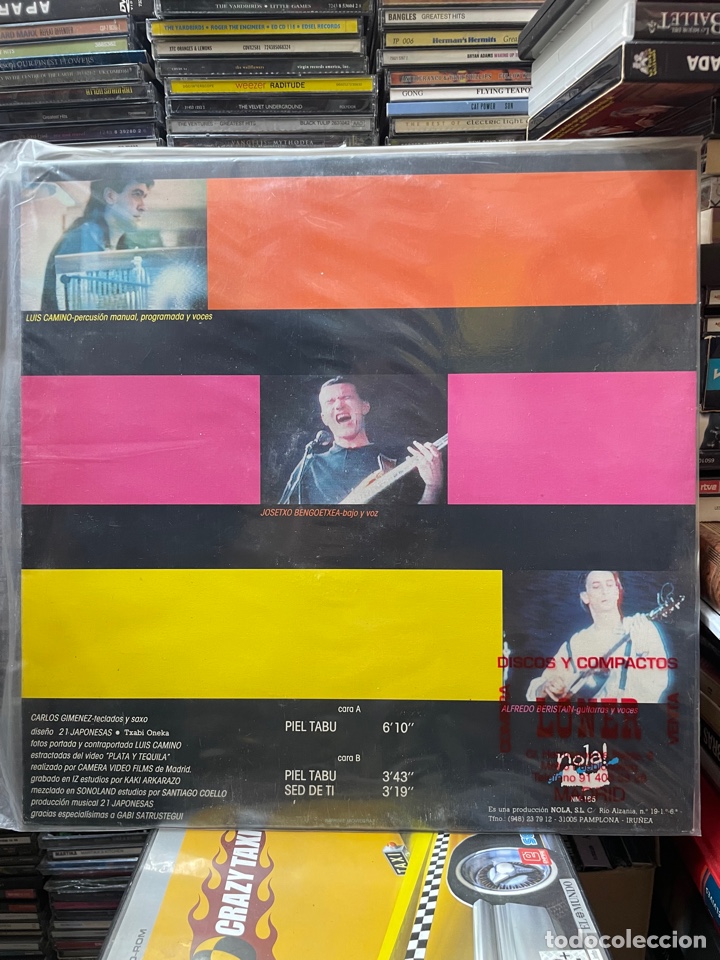 Discos de vinilo: 21 Japonesas Piel tab&uacute; - Foto 2