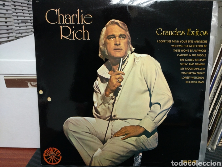 Discos de vinilo: Charlie Rich - Grandes Exitos (LP, Comp) - Foto 1
