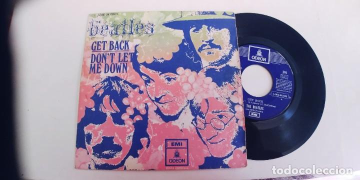 Discos de vinilo: THE BEATLES-SINGLE GET BACK - Foto 1