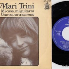 Discos de vinilo: MARI TRINI - MI CASA MI GUITARRA - SINGLE DE VINILO - CS - 5