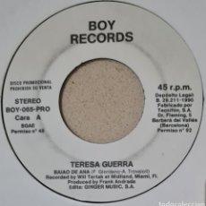 Discos de vinilo: SINGLE - TERESA GUERRA - BAIAO DE ANA 1990 PROMO. Lote 346179038
