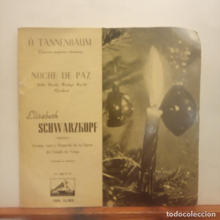 Discos de vinilo: SINGLE. ELISABETH SCHWARZKOPF. LA VOZ DE SU AMO - Foto 1