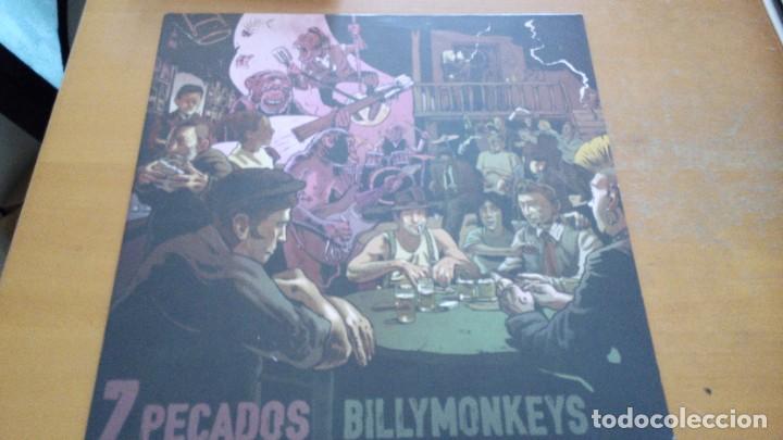 Discos de vinilo: BILLYMONKEYS 7 PECADOS LP - Foto 1