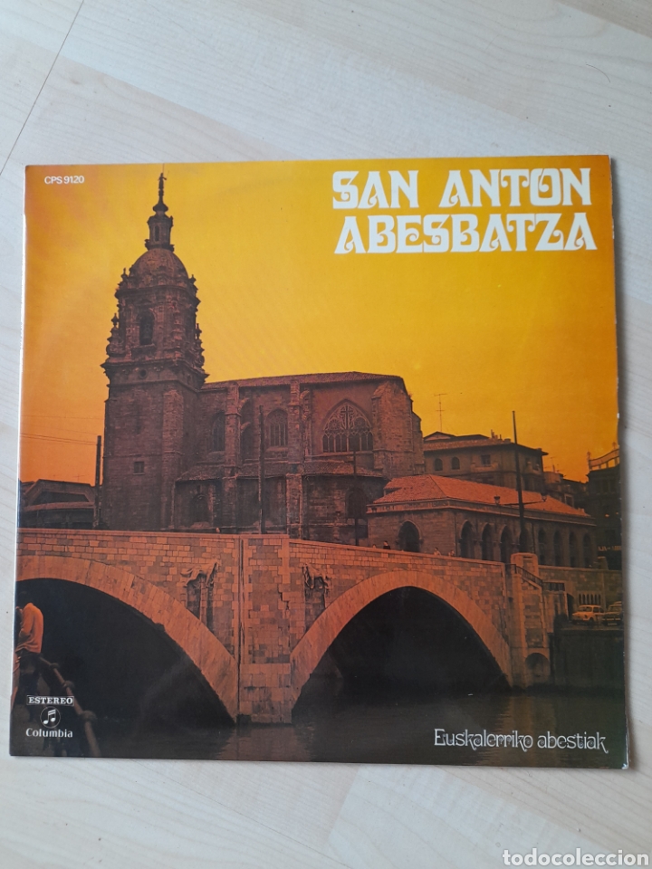 Discos de vinilo: San Anton Abesbatza. Euskalerriko abestiak - Foto 1