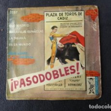 Discos de vinilo: DISCO - PASODOBLES - ARLEQUIN. AÑO 1961.