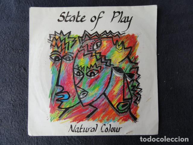 Vinyl records: DISCO - STATE OF PLAY - NATURAL COLOUR. VIRGIN RECORDS. A&Ntilde;O 1986.