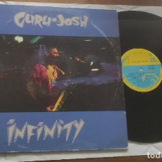 Discos de vinilo: GURU JOSH ··· INFINITY - LP-ESPAÑA-1990-. Lote 346235103