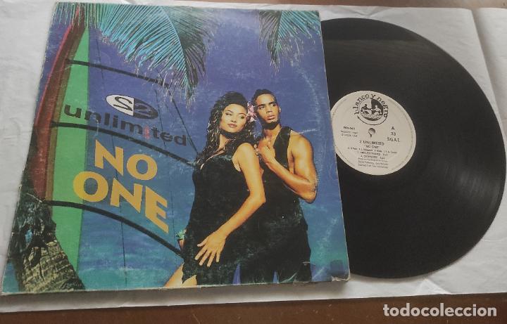 Discos de vinilo: 2 unlimited-no one-MAXI-ESPA&Ntilde;A - Foto 1