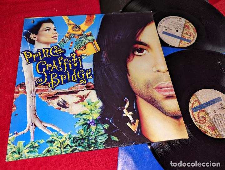 Discos de vinilo: PRINCE Graffiti Bridge 2LP 1990 Paisley GERMANY - Foto 1