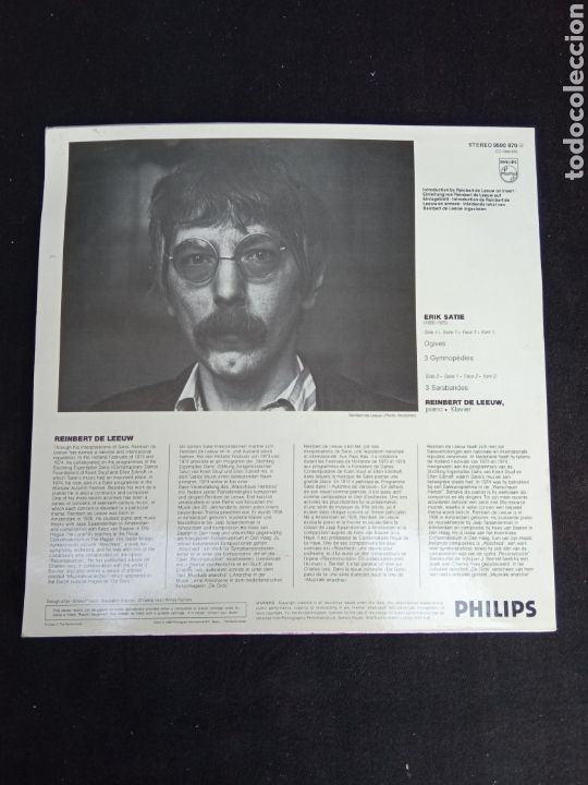 Discos de vinilo: ERIK SATIE. PIANO - Foto 2