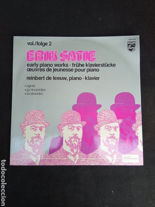 Discos de vinilo: ERIK SATIE. PIANO - Foto 1