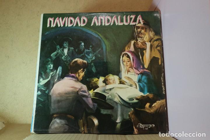 Discos de vinilo: Dolores Vargas / Lola Flores / Antonio Gonzalez y mas - Navidad Andaluza - Olympo L-168 - 1979