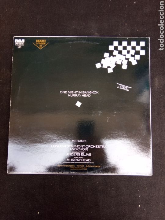 Discos de vinilo: ONE NIGHT IN BANGCOCK. MURRAY HEAD - Foto 2