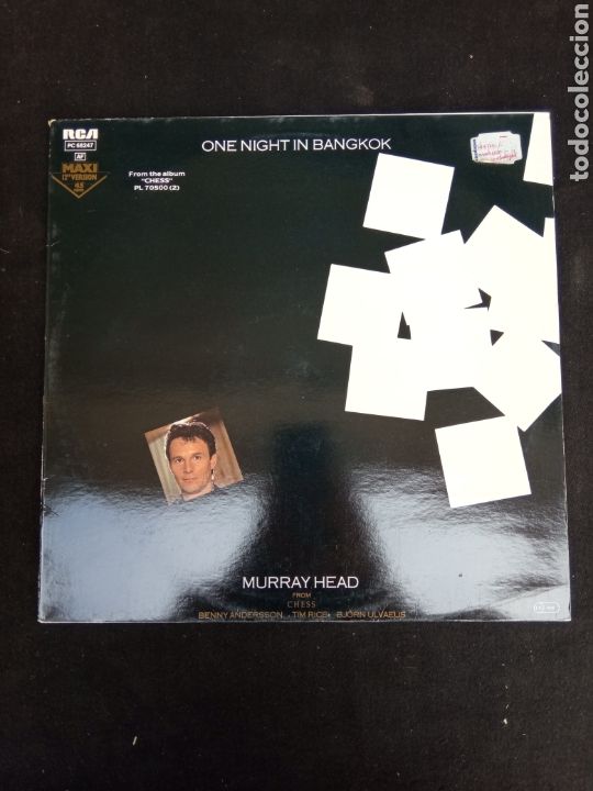 Discos de vinilo: ONE NIGHT IN BANGCOCK. MURRAY HEAD - Foto 1