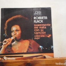 Discos de vinilo: SINGLE. ROBERTA FLACK. ATLANTIC. Lote 346272048