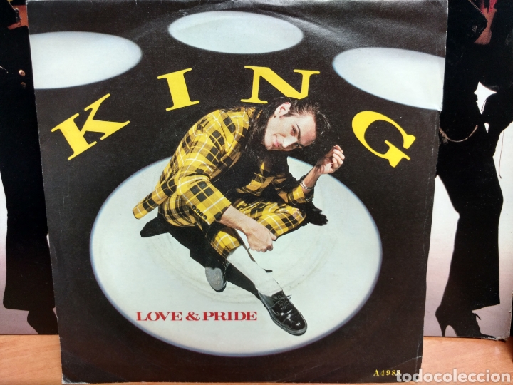 Discos de vinilo: King - Love & Pride (7&rdquo;, Single) Edici&oacute;n UK - Foto 1