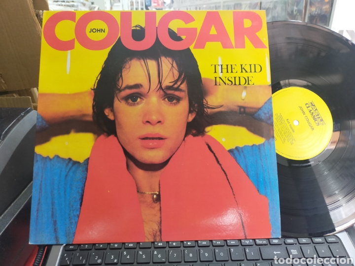 Discos de vinilo: John cougar LP the kid inside u.k. 1986 - Foto 1