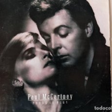 Discos de vinilo: 1986 PAUL MC CARTNEY - PRESSTO PLAY - LP VINILO - RARISIMO. Lote 346293033
