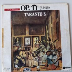 Discos de vinilo: 1969 TARANTO'S OP 3,1416 - PEKENIKES + PASOS + TONY LUZ... LP VINILO RARO