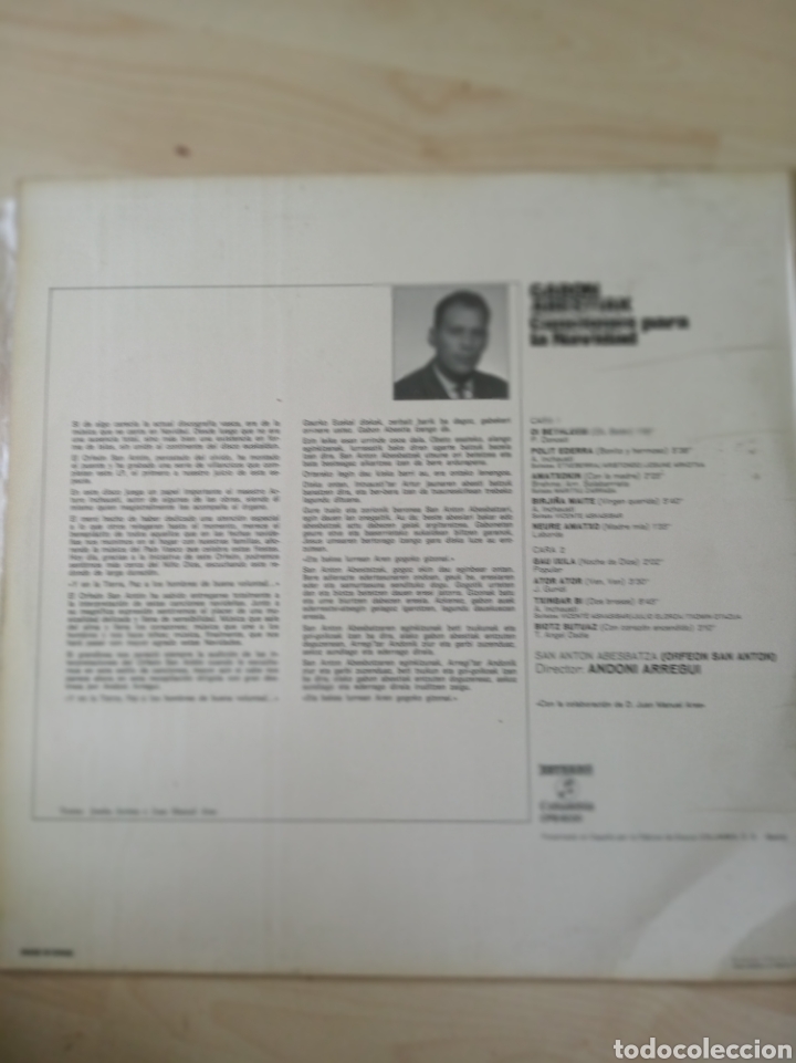 Discos de vinilo: San Ant&oacute;n Abesbatza. - Foto 2