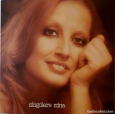 Discos de vinilo: MINA, SINGOLARE. LP ORIGINAL ITALIA PDU RECORDS AÑO 1976. COMO NUEVO