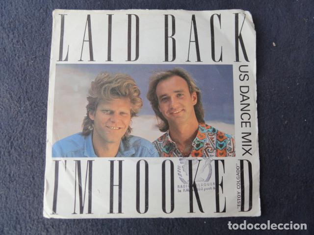 Discos de vinilo: DISCO - LAID BACK - I&acute;M HOOKED. MERCURY. A&Ntilde;O 1986. - Foto 3