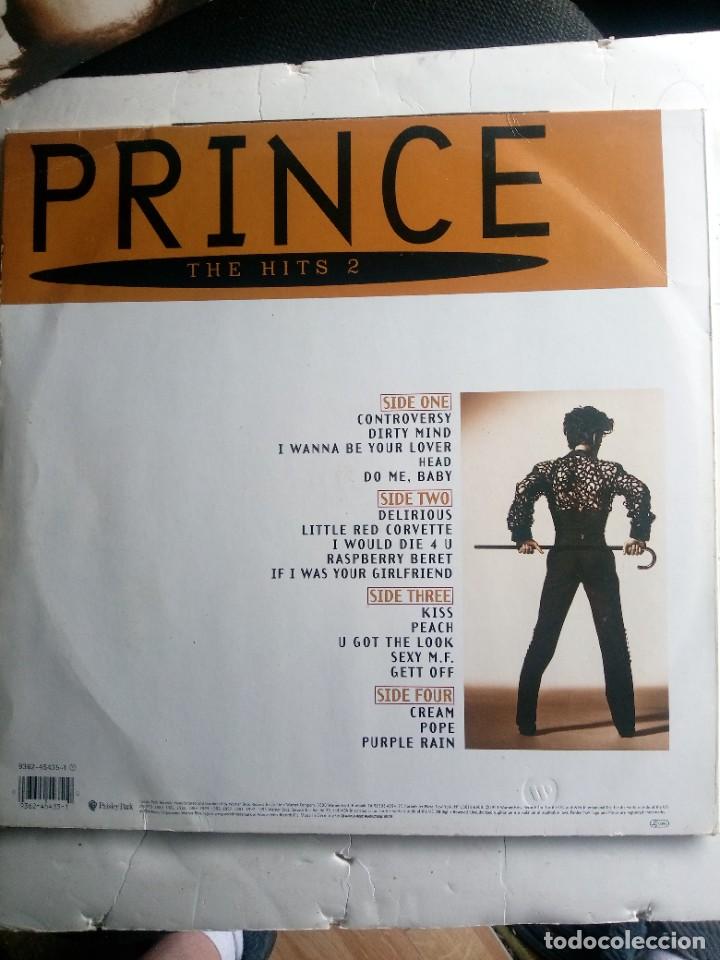 Discos de vinilo: prince the hits 2 1993 2 lps con inserts - Foto 3
