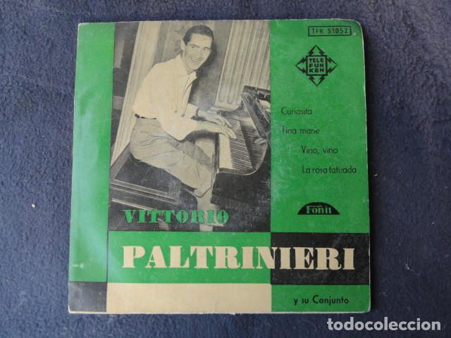 Discos de vinilo: DISCO - VITTORIO PACTRINIERI - TELEFUNKEN. A&Ntilde;O 1958.
