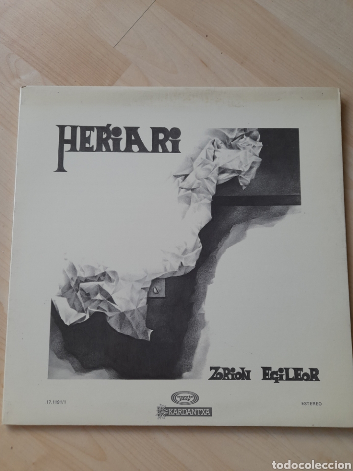 Discos de vinilo: Herriari. Zorion Egileor - Foto 1